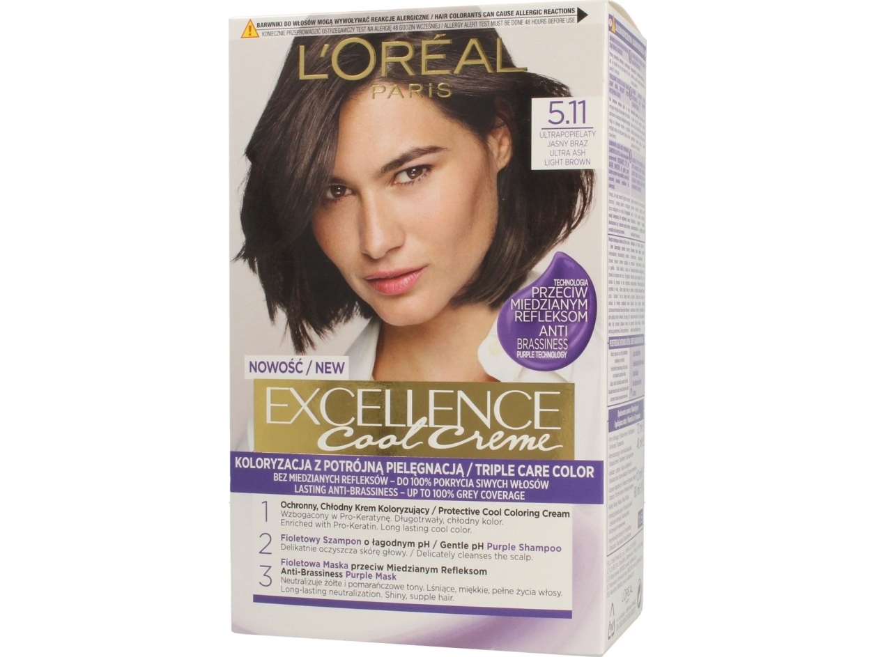 L'Oreal Paris Exellence Hiusväri Creme 5.11 Ultra Ash