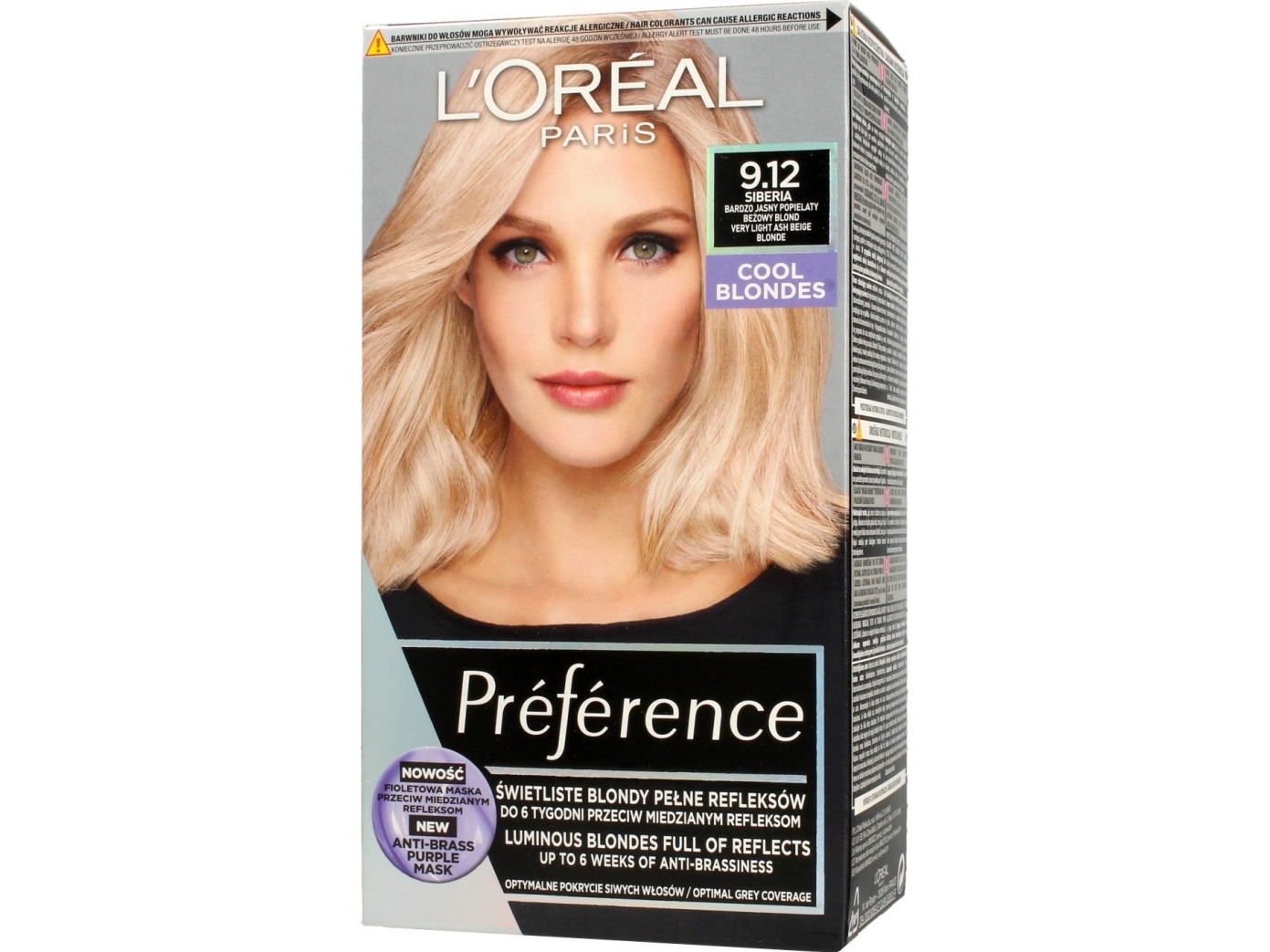 Loreal Preference Hiusväri 9.12 Siberia