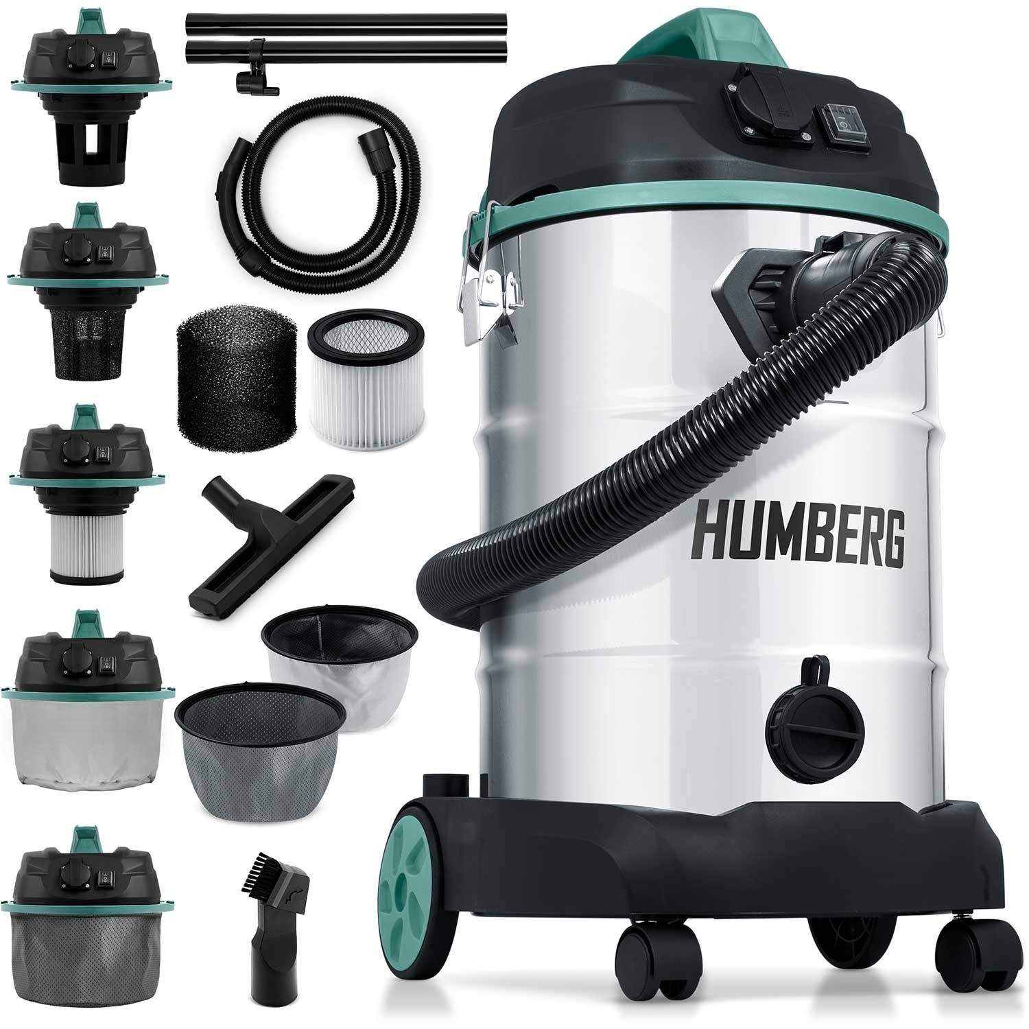 Teollisuuspölynimuri 30L 1600W HM-402