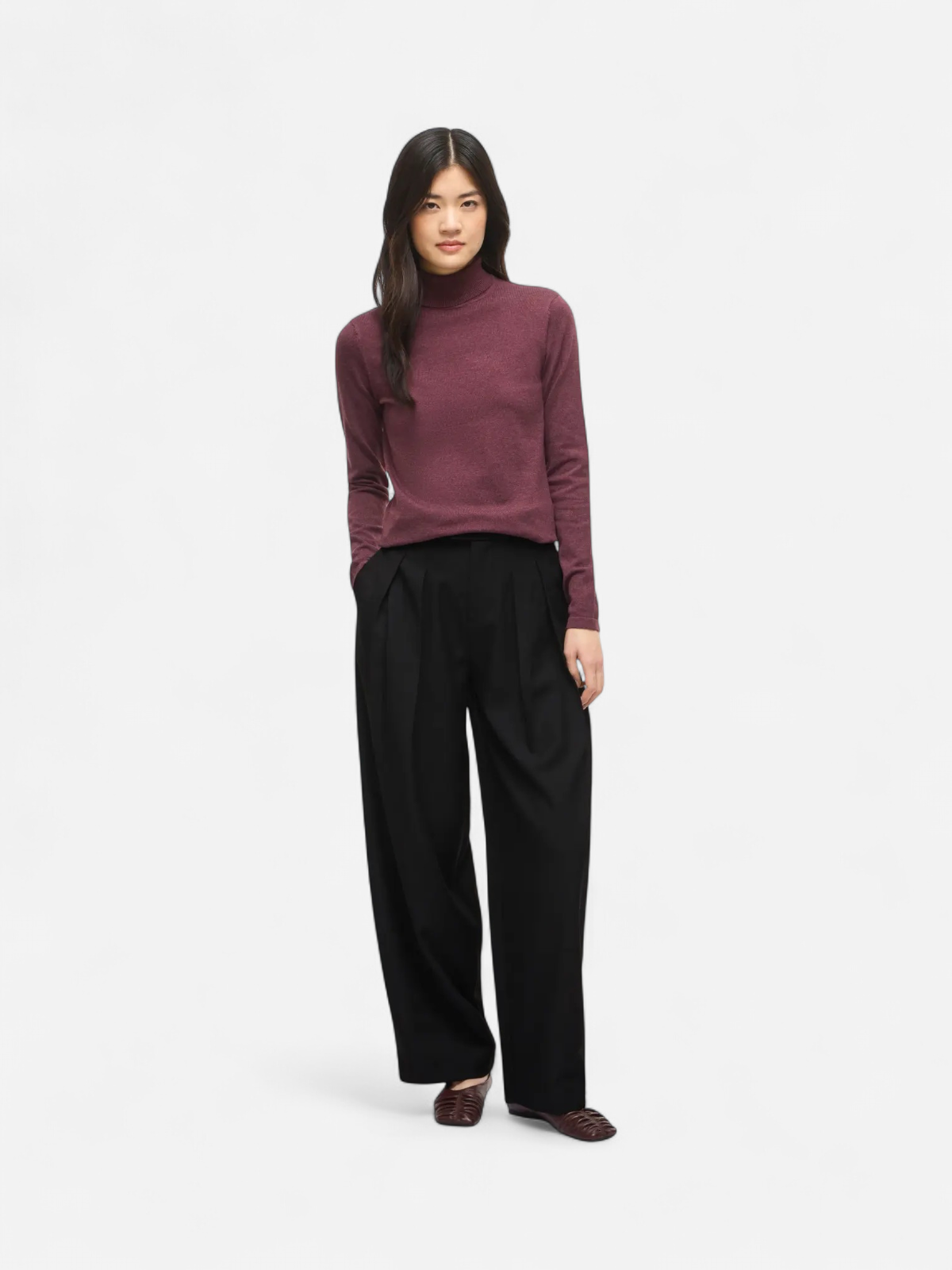 Vila naisten neulepusero Vimalu Rollneck
