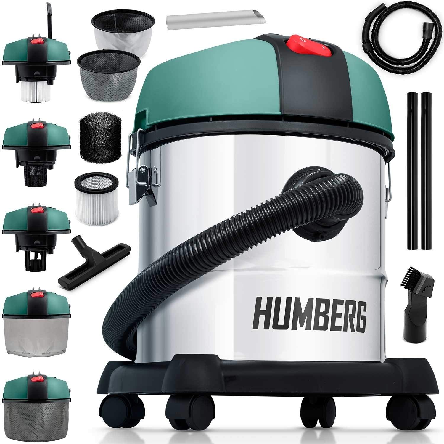 Teollisuuspölynimuri 20L 1200W HM-400