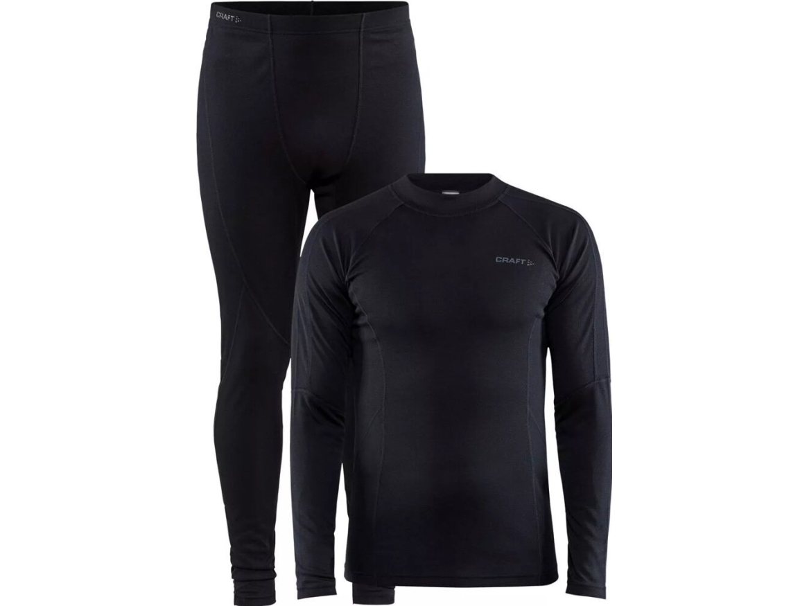 Craft CORE WARM BASELAYER SET Miesten lämpöalusvaatteet M