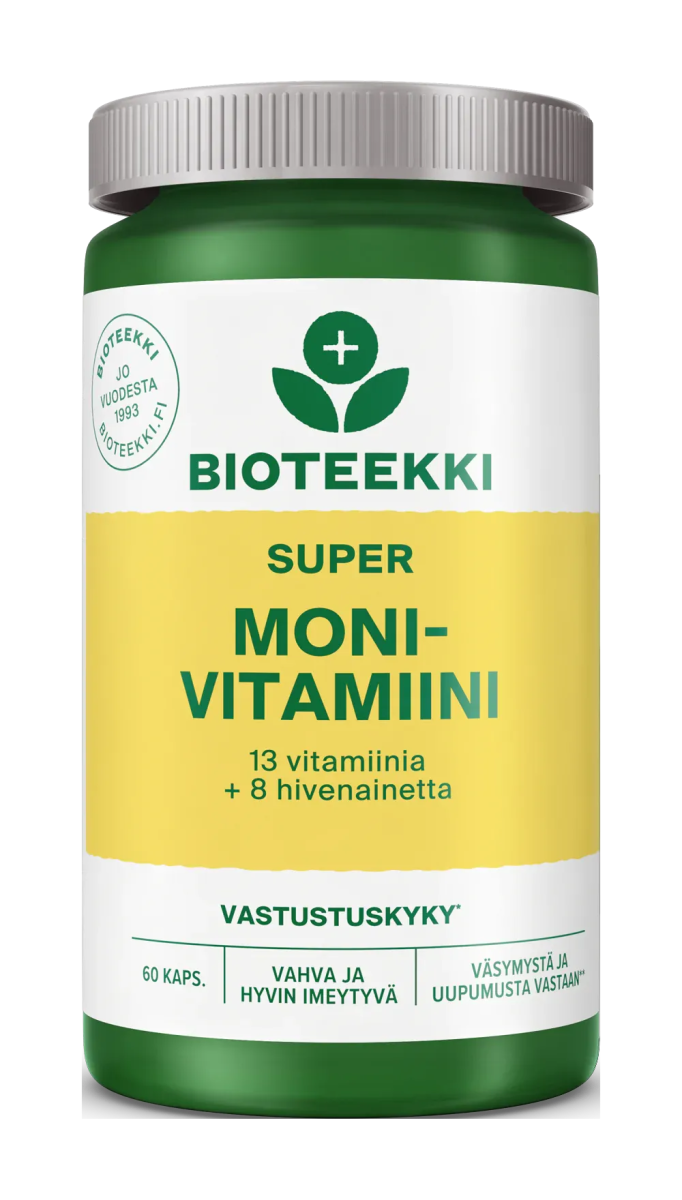Bioteekki Super Monivitamiini 60 kaps