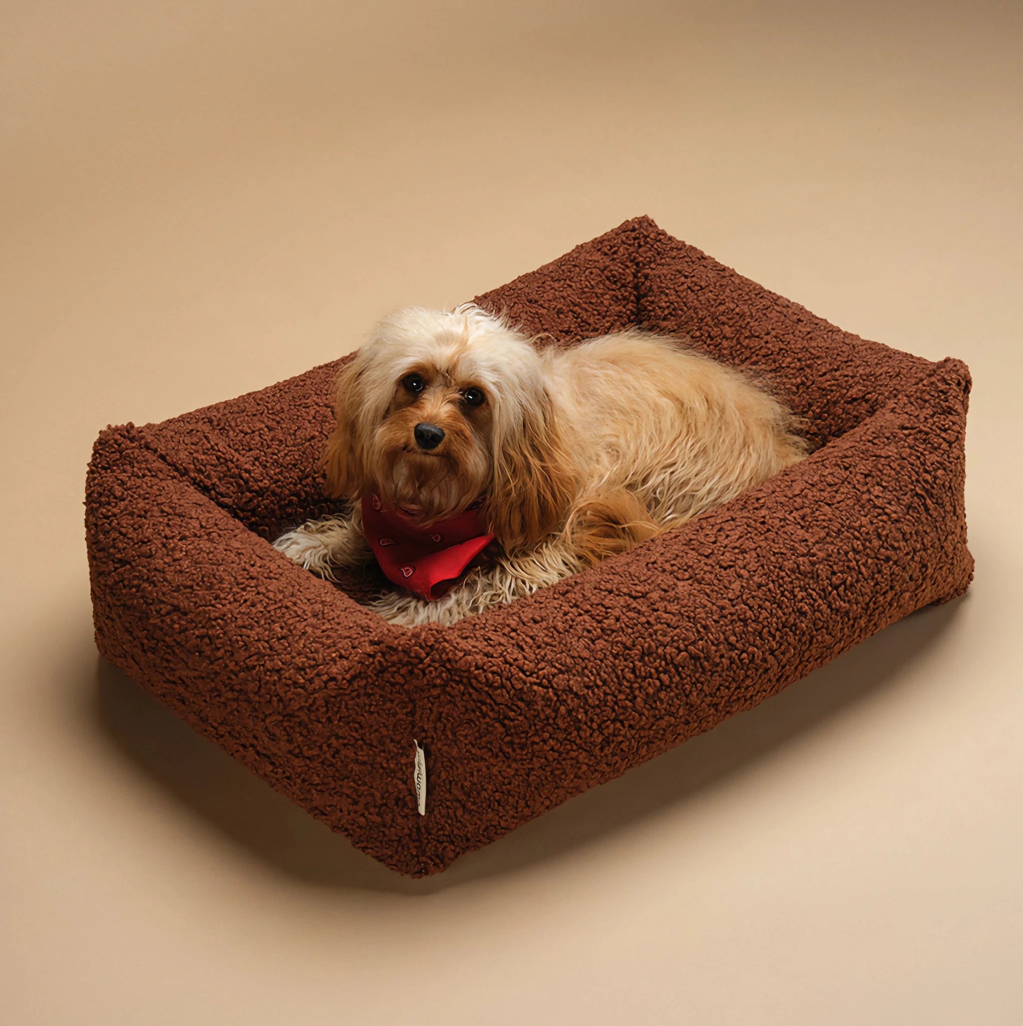 Wigiwama Pet Snuggle Bed – koiranpeti, Biscuit / M