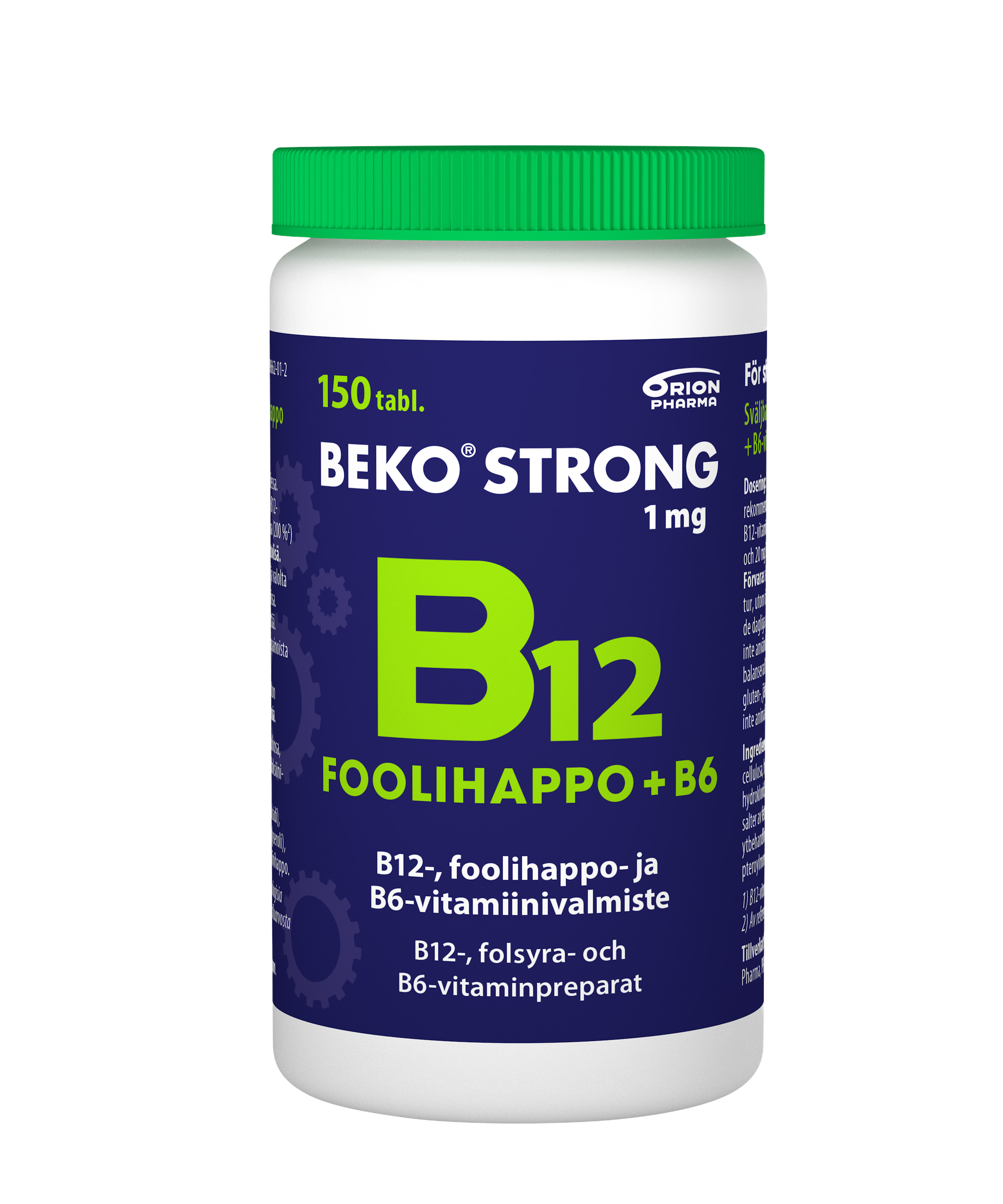 Beko Strong B12-vitamiini +Foolihappo+B6 150 tabl