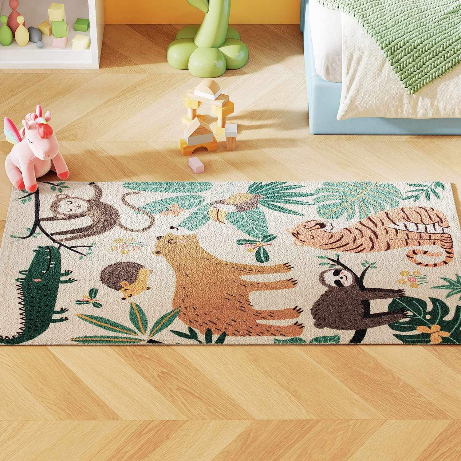 Jungle Pattern -fleecematto